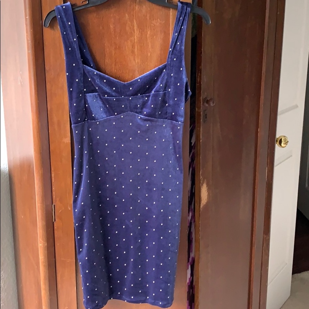 F21 Stretchy Velvet Dress